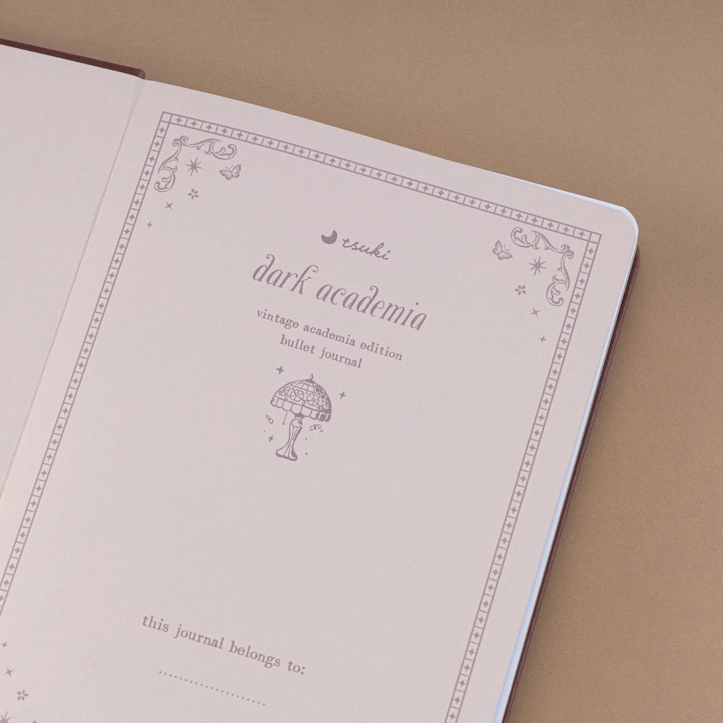 Tsuki ‘Dark Academia’ Limited Edition Bullet Journal ☾