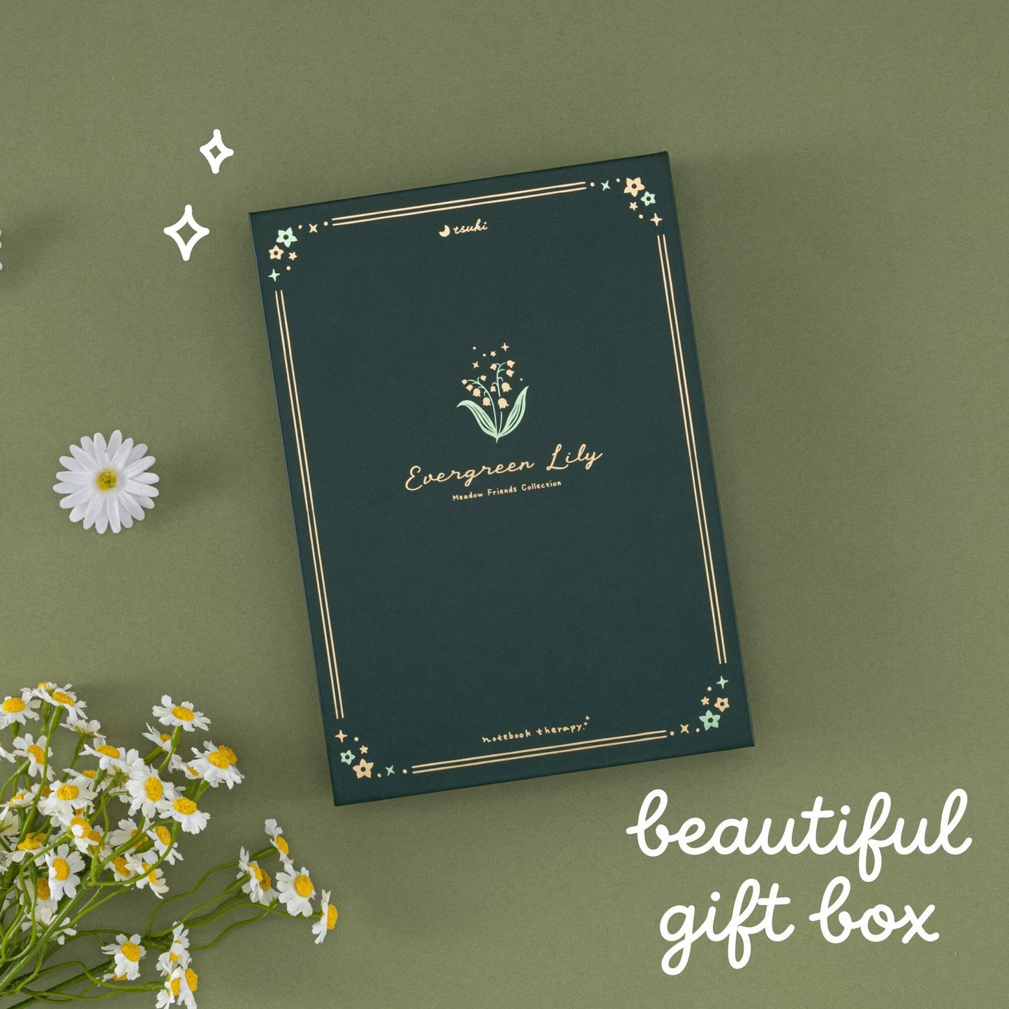 Tsuki ‘Evergreen Lily’ Limited Edition Bullet Journal ☾