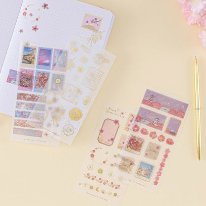 Tsuki ‘Sakura Journey’ Sticker Set ☾