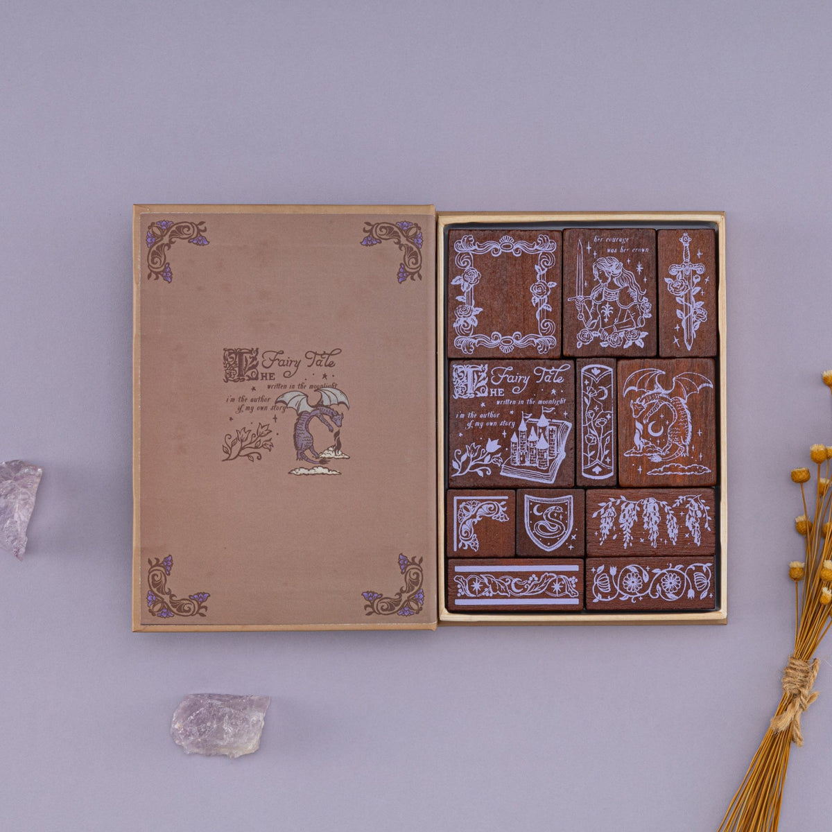 Tsuki ‘Dragon Tales’ Bullet Journal Stamp Set