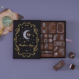 Tsuki ‘Moonflower Magic’ Bullet Journal Stamp Set ☾