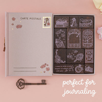 Tsuki ‘Sakura Story’ Bullet Journal Stamp Set