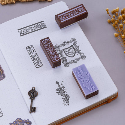 Tsuki ‘Dragon Tales’ Bullet Journal Stamp Set