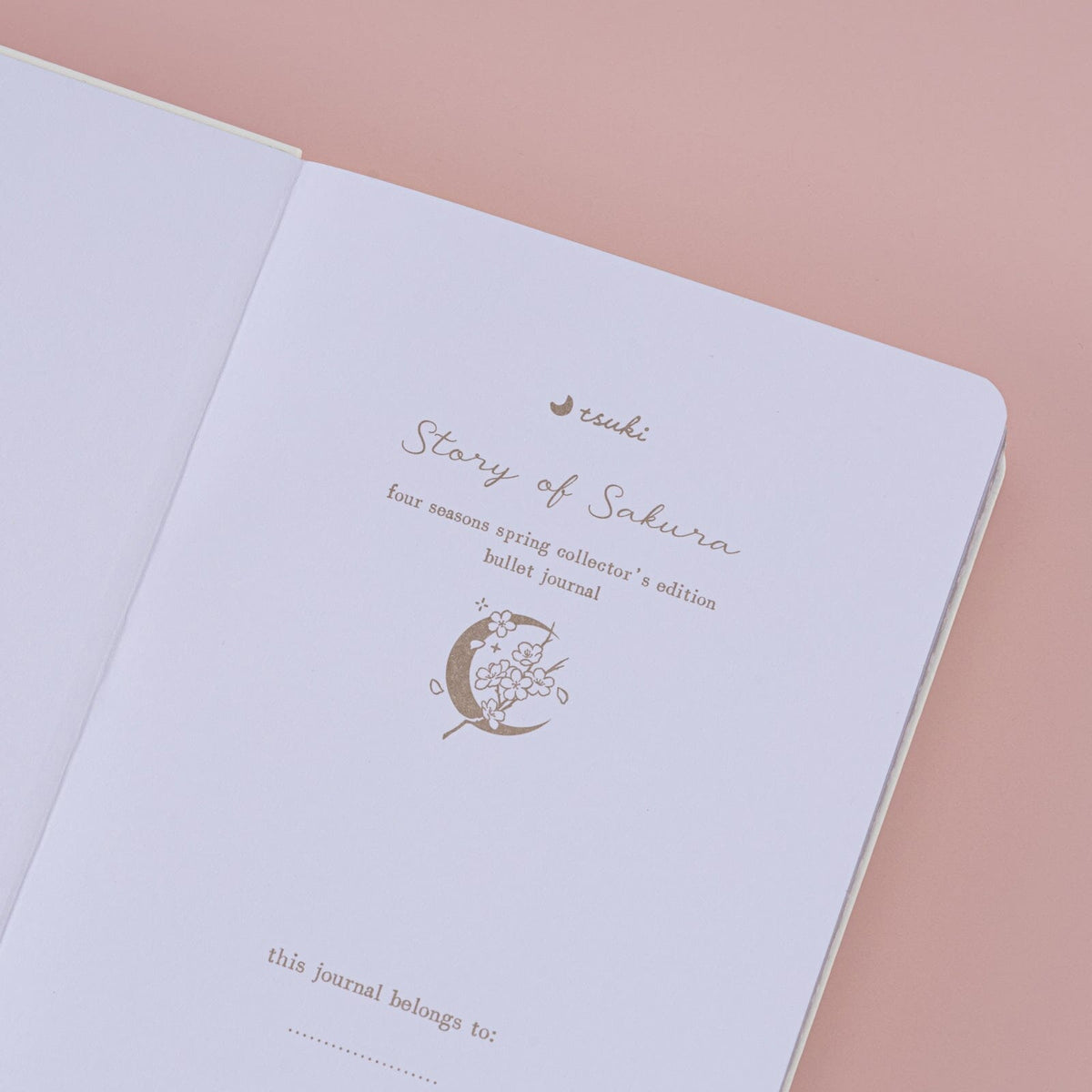 Tsuki ‘Story of Sakura’ Collector’s Edition Luxury Bullet Journal