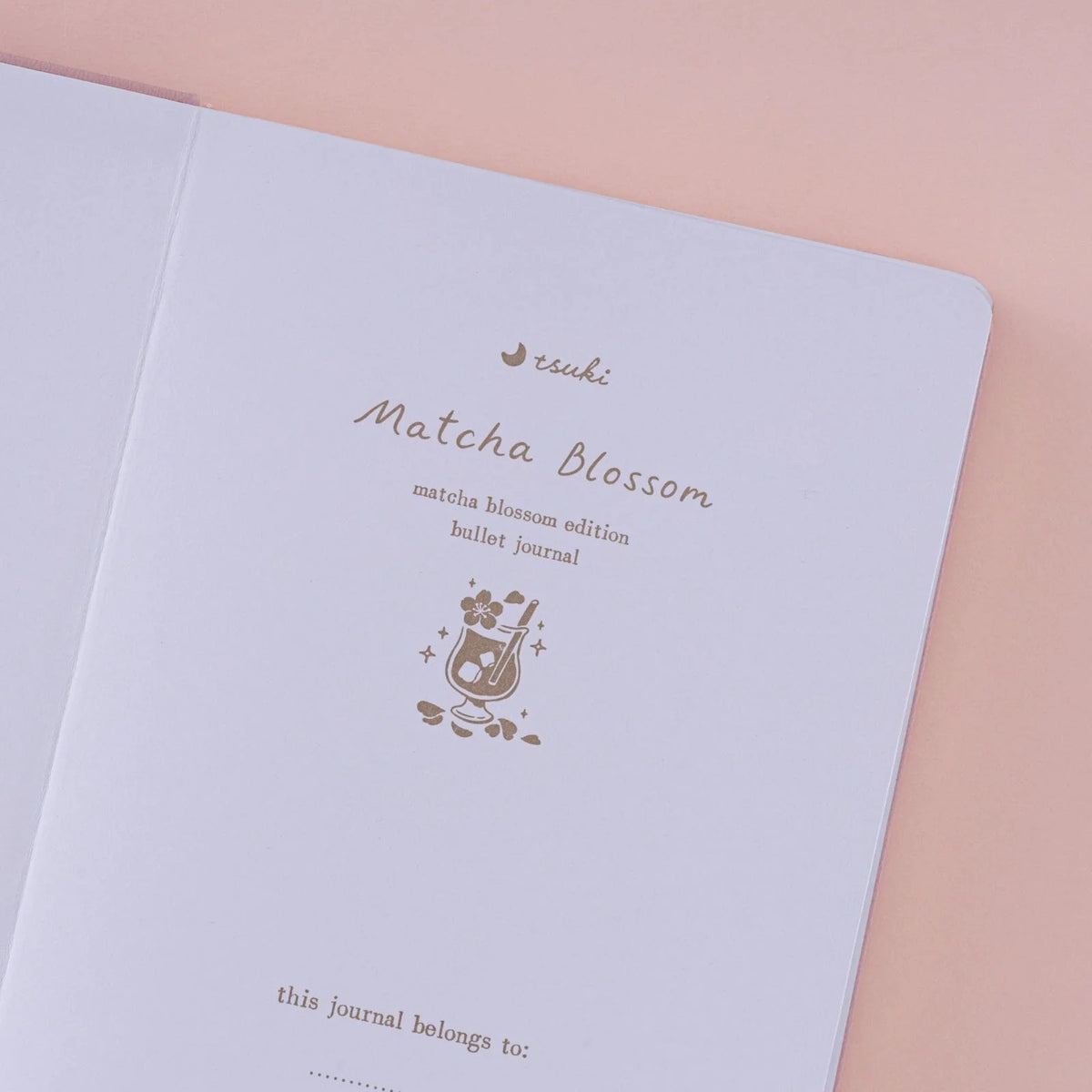Tsuki ‘Matcha Blossom’ Limited Edition Luxury Bullet Journal