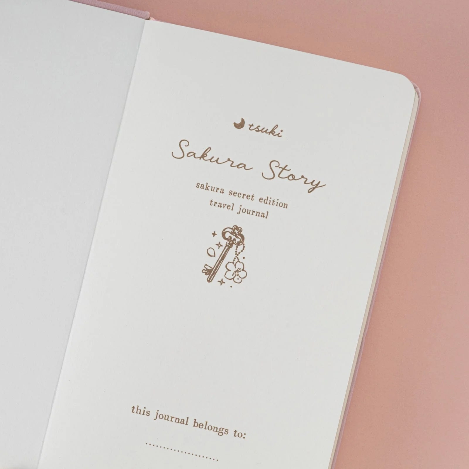 Tsuki ‘Sakura Secret’ Travel Notebook