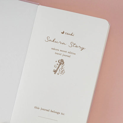Tsuki ‘Sakura Secret’ Travel Notebook