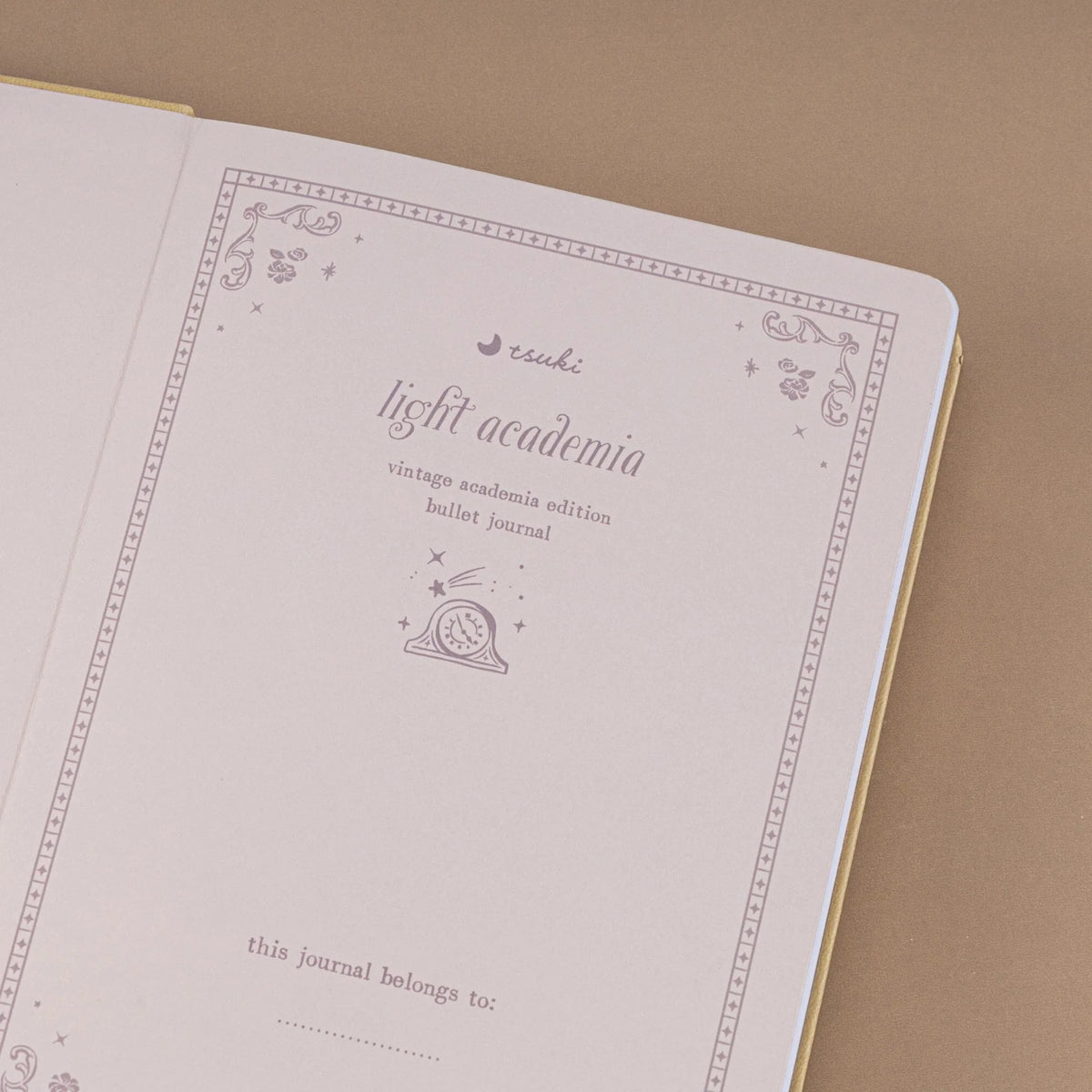 Tsuki ‘Light Academia’ Limited Edition Bullet Journal ☾