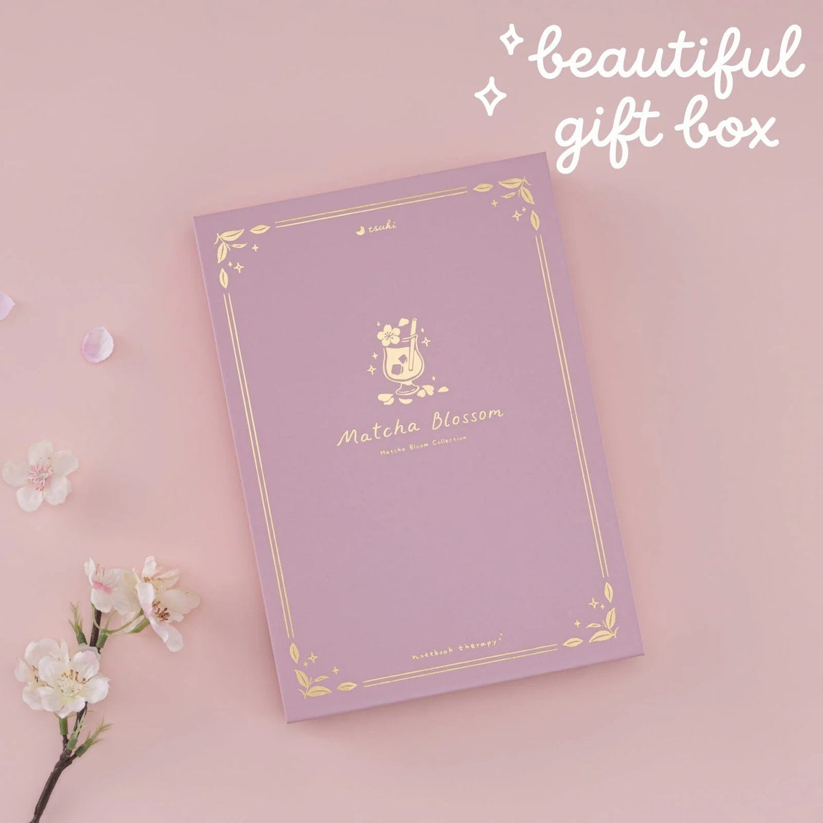 Tsuki ‘Matcha Blossom’ Limited Edition Luxury Bullet Journal