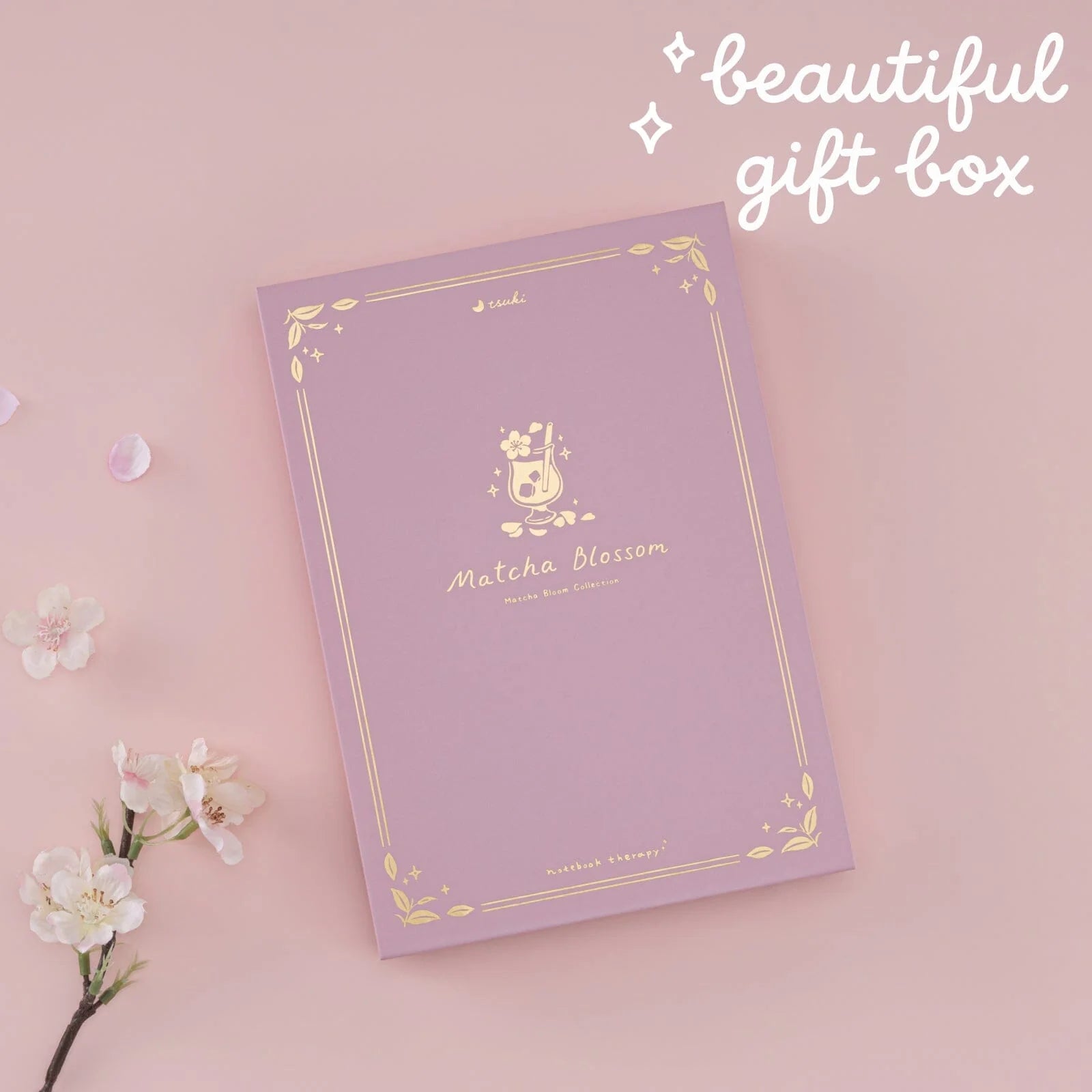 Tsuki ‘Matcha Blossom’ Limited Edition Luxury Bullet Journal