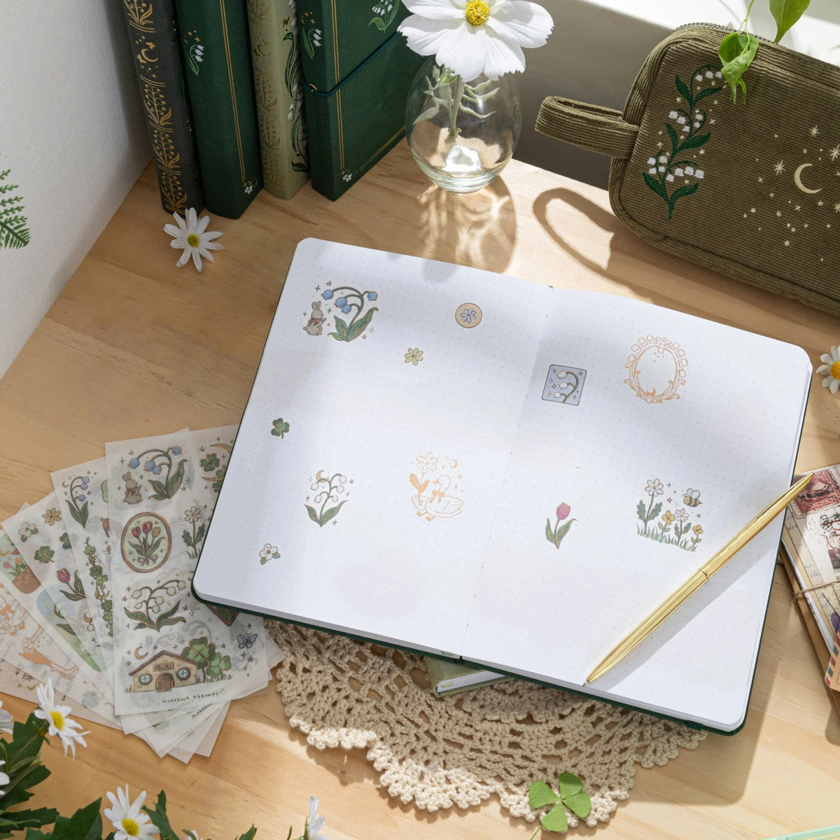 Tsuki ‘Moonlit Valley’ Limited Edition Bullet Journal ☾