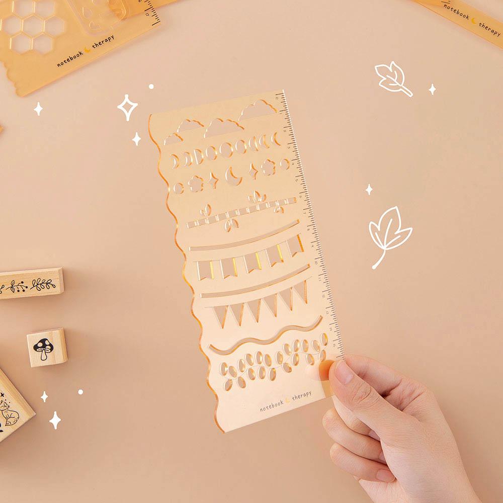 Tsuki Bullet Journal Stencil Set