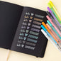 Tsuki 'Midnight Edition' Black Page Bullet Journal