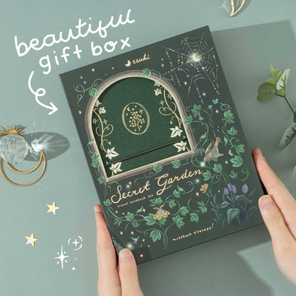 Tsuki ‘Secret Garden’ Travel Notebook Gift Set