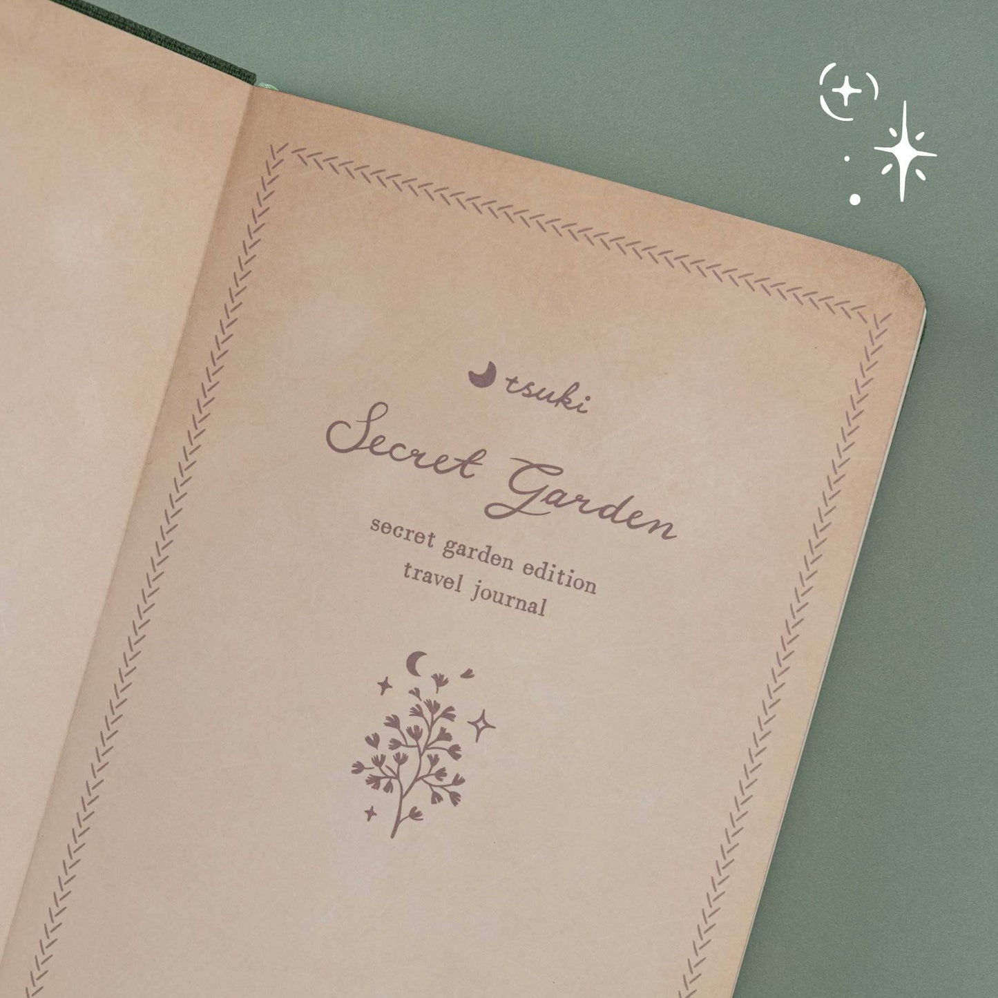 Tsuki ‘Secret Garden’ Travel Notebook Gift Set