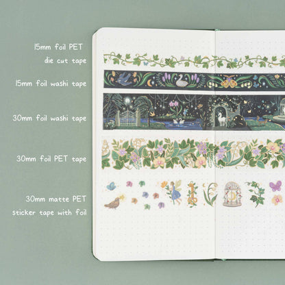 Tsuki ‘Secret Garden’ Travel Notebook Gift Set